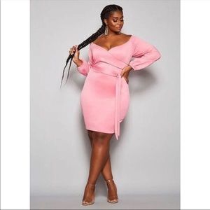 Ashley Stewart wrap dress